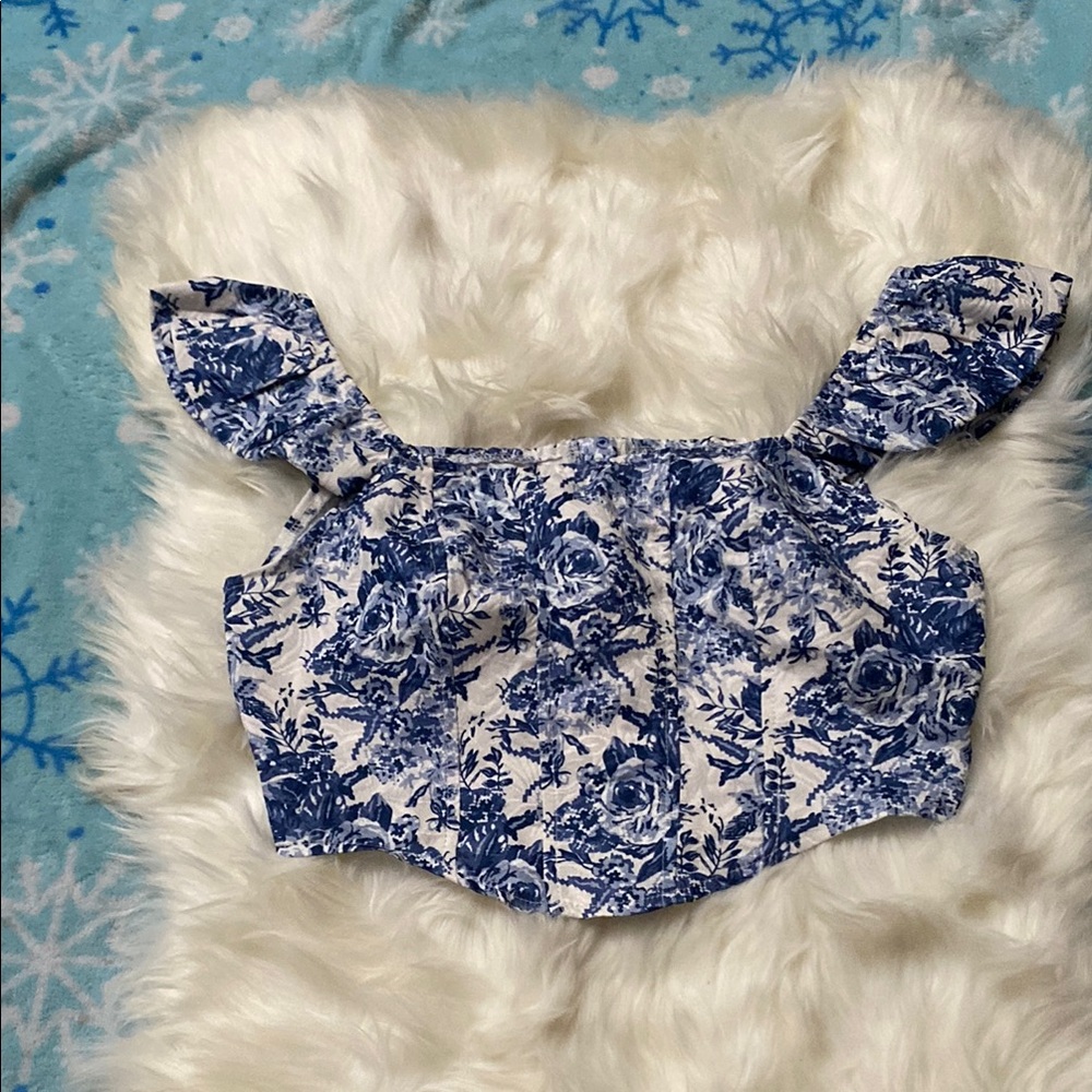 Floral Cami on or off shoulder